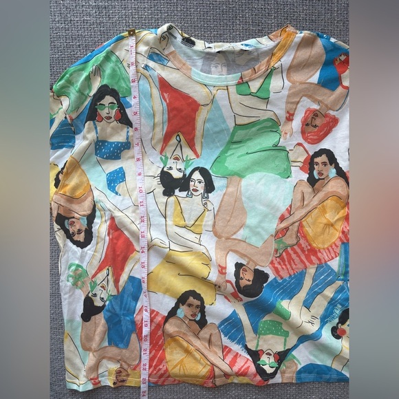 BNWOT ZARA Trendy Graphic cotton T-Shirt – Size L
(Not worn, no tag) - Picture 6 of 6